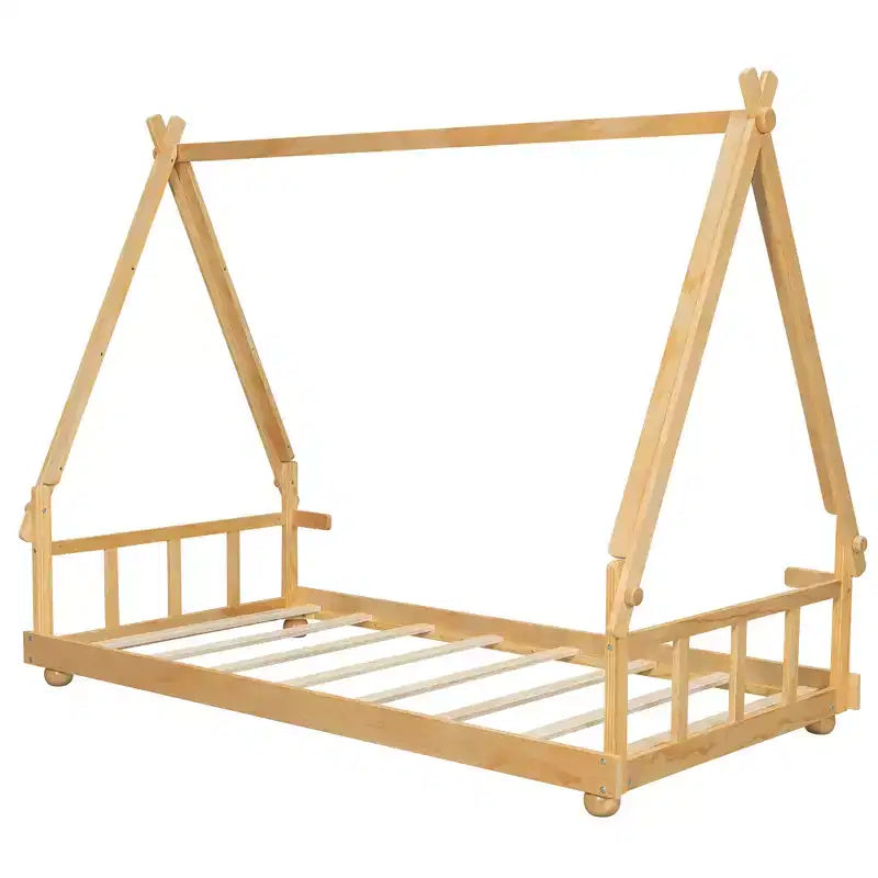 Tente de lit pour enfants avec lumières et lucarne