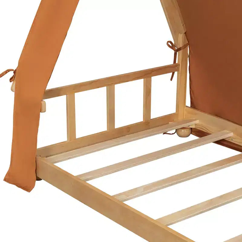 Tente de lit pour enfants avec lumières et lucarne
