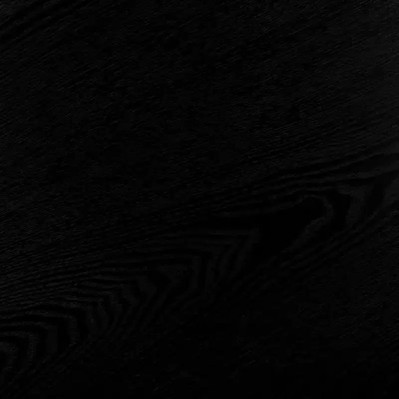 Table basse ronde noire