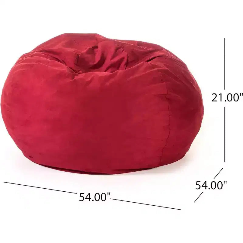 Fauteuil poire avec housse amovible et lavable en microsuède, canapé-lit pour adultes, divan confortable pour salon et chambre à coucher