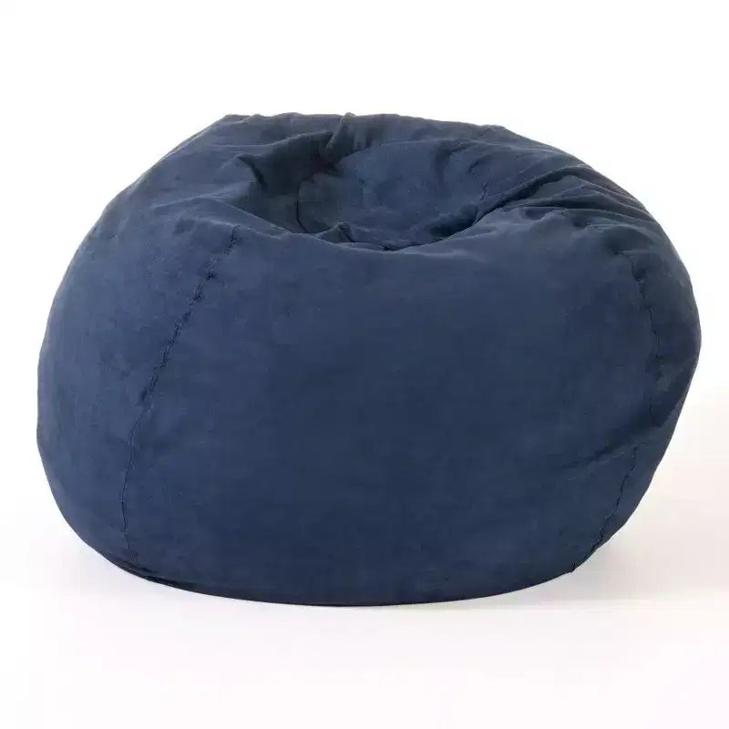 Fauteuil poire avec housse amovible et lavable en microsuède, canapé-lit pour adultes, divan confortable pour salon et chambre à coucher
