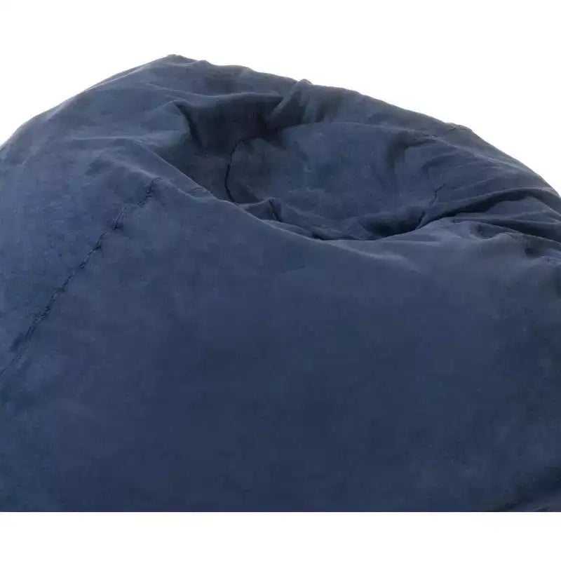 Fauteuil poire avec housse amovible et lavable en microsuède, canapé-lit pour adultes, divan confortable pour salon et chambre à coucher