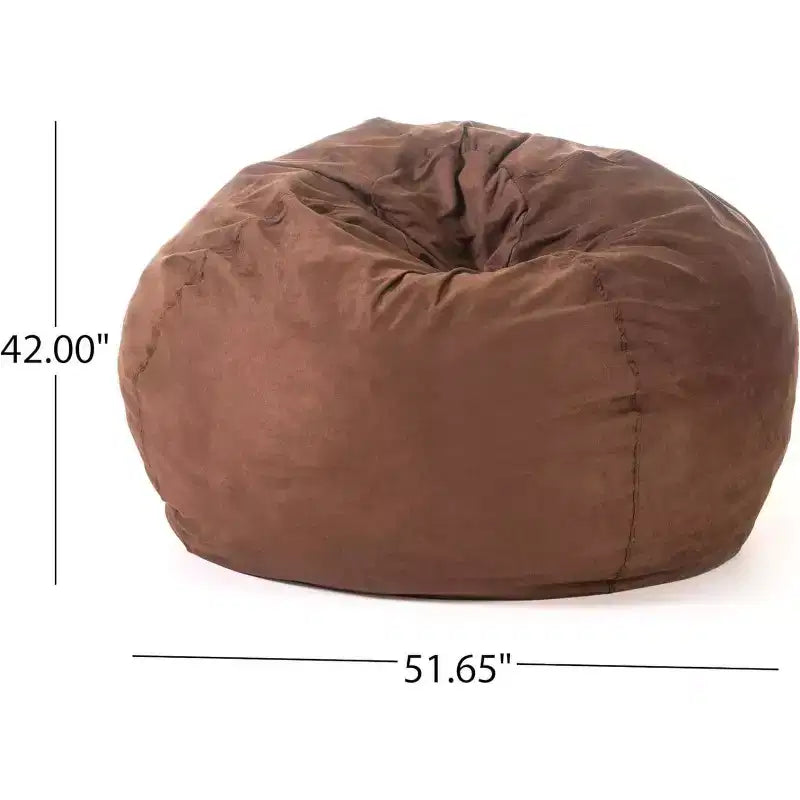 Fauteuil poire avec housse amovible et lavable en microsuède, canapé-lit pour adultes, divan confortable pour salon et chambre à coucher