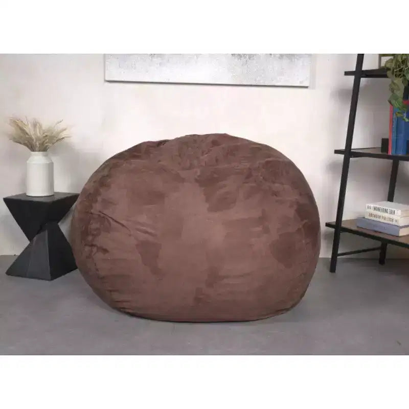 Fauteuil poire avec housse amovible et lavable en microsuède, canapé-lit pour adultes, divan confortable pour salon et chambre à coucher