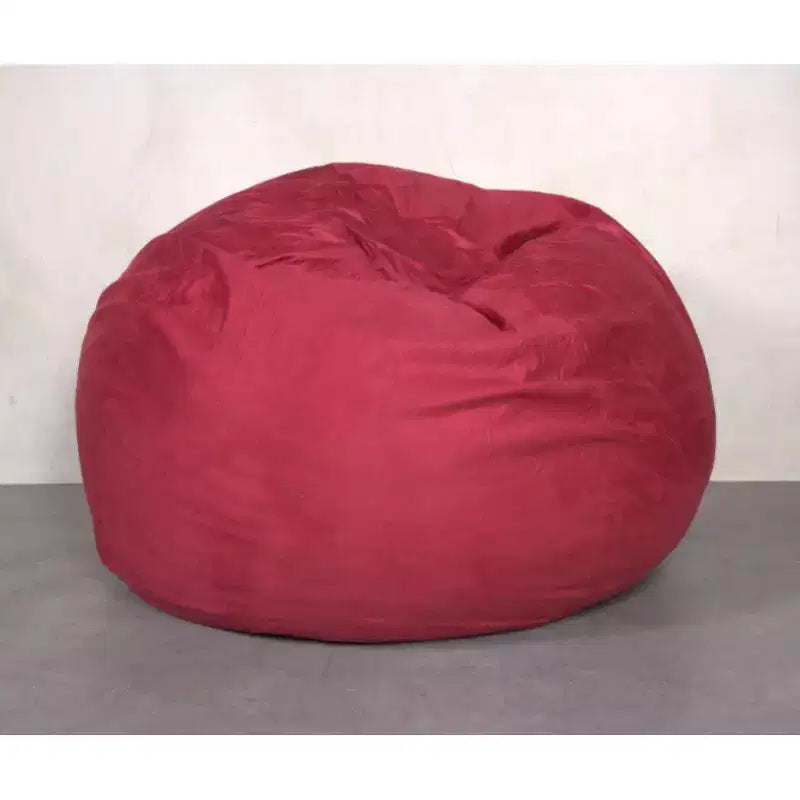 Fauteuil poire avec housse amovible et lavable en microsuède, canapé-lit pour adultes, divan confortable pour salon et chambre à coucher