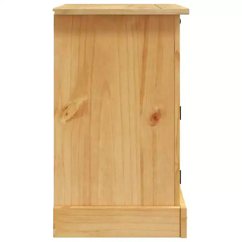 Table de chevet avec tiroir en pin